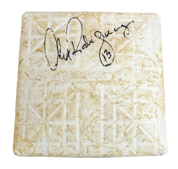 Alex Rodriguez Autographed Game Used Yankee Stadium Base (MLB Authenticated)